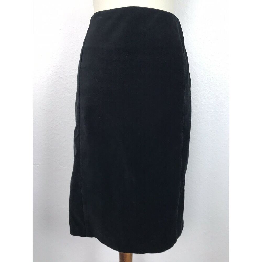 Club Monaco Velvet Buttons Lace Pencil Skirt